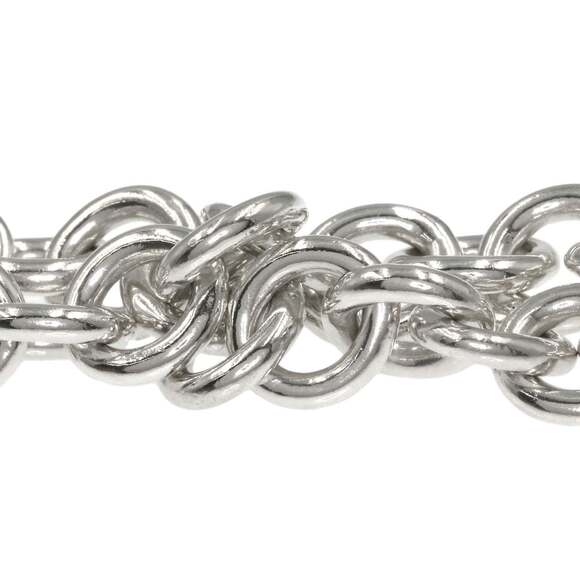 TIFFANY Silver Heart Charm Bracelet - Picture 8 of 8